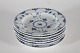 Royal CopenhagenBlue fluted Full LaceDinner plate 1084 Ø 25 cm