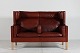 Børge MogensenSofa 2192 dark cognac colored leather