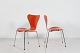Arne JacobsenSeven Chairs 3107Orange lacquer